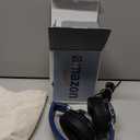 AC01 Over-Ear Headphones Wired, Passive Noise Isolating Corded Stereo Headsets with Mic Volume Control for Adults Teens 3.5mm for Chromebooks, Laptop, Computer, Tablets, Travel (Black Blue)