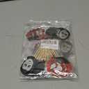 Ephlyn 32Pcs DIY Halloween Knife Cupcake Toppers Halloween Cake Decorations For Party Zombie Theme Party Decoration Supplies