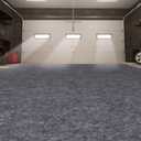 Garage Mats Oversize Garage Floor Paking Mat for Under Car, 7.4 x 17 Ft Non-Slip Gray Garage Flooring Carpets, Absorbent Oil Garage Parking Mat, Waterproof Mats