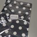 Black and White Polka Dot Table Runner Cartoon Birthday Party Decoration Baby Shower Dining Room Home Kitchen Table Decor (Black, 13" x 72")