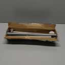 Mcrbeay Shower Curtain Rod, 1" Diameter Heavy Duty Tension Shower Rod, Non Slip Adjustable 28-74 inch No Drill Shower Curtain Rods Spring Tension For Bathroom, Shower Stall, No Rust, Brushed Nickel