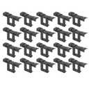 20PCS Solar Panel Drain Clip 30mm, Excellent ABS Material, Exquisite Craftsmanship, Easy to Install, Compact and Portable, for PV Modules Cleaning, Photovoltaic Panel Drainage
