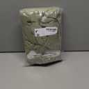 Simplebrand Ava Sage Green Short Blackout Curtains for Bedroom 54 Inches Long 2 Panels Set, Solid Thermal Insulated, Energy Saving Window Treatment Curtains Blackout Drapes, W40 x L54 Inch, Sage Green