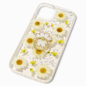 15 Pro Max Case |  Claire's Daisy Ring Holder Protective Phone Cas