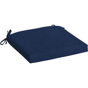 Arden Indoor/Outdoor Seat Or Rocking Chair Cushion, 19 x 18, Water Repellent, Rain Proof, Fade Resistant Cushion for Rocking Or Dining Chairs Sapphire Blue Leala