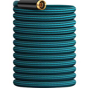 Garden Hose 25ft, Non-Expanding Water Hose Ultra Lightweight, Kink-Free, Sturdy, Flexible, Abrasion Resistant Hose for Yard, Lawn, Outdoor, Marine and Camper