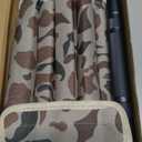 Trekking Pole Tactical Walking Stick, Multifunctional Lightweight Aircraft Aluminum Collapsible Survival Hiking Pole with Storage Bag for Women Men Seniors Camping Backpacking (6-section gray handle)