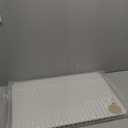 Stone Bath Mat Diatomaceous Earth Shower Mat Non-Slip Super Absorbent Diatomite Stone Mats for Bathroom Floor/Ktichen Cuonter Quick-Drying Easy to Clean (24''*16''White)