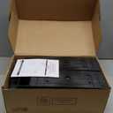 4 Pack Firewood Rack Outdoor Indoor, Heavy-Duty Plastic Firewood Rack Brackets Kit with 8 Support Bars, 3.5mm Thick Adjustable Fire Wood Storage Racks with Drainage Holes (Set of 4)