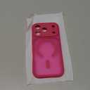 CANSHN Magnetic Compatible with iPhone 17 Pro Case, Upgraded [Full Camera Protection] [Compatible with Magsafe] [Translucent Matte] Shockproof Protective Phone Cover 6.3 Inch - Hot Pink