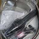 Bathroom Faucet Brushed Nickel Modern Waterfall Bathroom Sink Faucet with Single Handle Suitable for 1 or 3 Holes, Supply Deck Plate and Hose