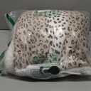 Electric Heated Blanket Twin Size 62"x84" - Microplush & Sherpa Fabric Dual-Sided, 9 Heat Settings & 10 Hours Auto Off, Cozy Warming Throw for Office or Bed, Machine Washable, Beige Leopard Print