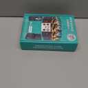 R36MAX Handheld Game Console, Retro Gaming Console with 4000mAh Battery 4.0IPS Screen, Open Source Linux System, with 64GB TF Card Portable Video Gaming Console, Transparent Ruby