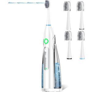 Toothbrush with Water Flosser, All in One,B0GJ5KYQSM
