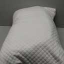 DreamyBlue Signature Pillow w/Adjustable Loft  Shredded Memory Foam Fill  Neutral Alignment for Side, Back, and Stomach Sleepers  Washable Bamboo Rayon Cover  CertiPUR-US Certified Foam (Queen) (Queen (Pack of 1))