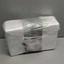 MALACASA 3 Tier Serving Trays for Party, Porcelain Serving Platters and Trays, 12 Inch Tiered Tray Stand, Fruit Tray, Trays for Serving Food, White Dessert Stand with Collapsible Sturdier Metal Rack