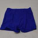 Women's Swim Shorts High Waisted Bathing Suit Bottoms Swimwear Boyshort Swimming Swimsuit Board Shorts (X-Large, Blue)