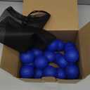 Foam Golf Practice Balls (Pack of 20/Pack of 35),Realistic Feel and Limited Flight Practice Golf Balls for Backyard,Soft Training Golf Balls for Indoor or Outdoor