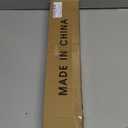 Black Curtain Rods for Windows 28 to 60 inch, Adjustable Curtain Rod Set with Brackets Easy Install, Decorative Slender 5/8 Diameter Drapery Rod, Heavy Duty Drape Pole for Living Room, Bedroom