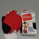 Hanes Originals Womens Mid-Thigh Boxer Brief Pack, Stretch Cotton Underwear, 4-Pack (Medium, Basic Color Mix)