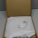 Woogim 11.5 Inch Pan Lid for Frying Pan,Pot Lids with Stainless Steel Handle,Dishwasher Safe and Oven Up to 480,4mm Thickness Tempered Glass Lid for Commercial/Household Cookware (Silver)