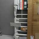 BABELIO Safety Gate Door Fits for Stairs, Narrow and Wide Doorways with Auto Close, Easy Install, No Drilling, Pressure Mounted for Baby, Child, Pets, Dog/Puppy, 26''-40'', White