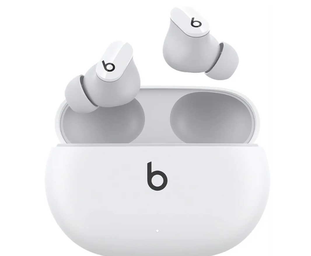 Beats Studio Buds - True Wireless Noise Cancelling Earbuds - Compatible with Apple & Android, Built-in Microphone, IPX4 Rating, Sweat Resistant Earphones, Class 1 Bluetooth Headphones - White