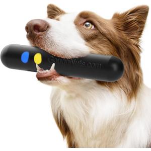 Goughnuts Dog Toys for Aggressive Chewers | Virtually Indestructible Dog Toys for Breeds Such as Pit Bulls and German Shepherds | Heavy Duty Rubber Stick Toy | Large