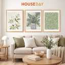 HOUSE DAY 3 Pack 18x24 Frame, 18 x 24 Poster Frame Natural Oak Solid Wood