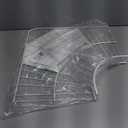 Rubbermaid Commercial Products FreeSlide Wire Shelving, 12-Inch, White, Closet Organizer and Storage, Floating Corner Shelves/Clothes Rack for Laundry Room/Closet/Basement