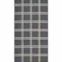 Pure Plaid 30"×48" Cinder/Silver