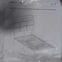 Rolanstar Twin Size Bed Frame with LED Lights and Charging Station, Upholstered Bed Storage Headboard & Drawers, Heavy Duty Wood Slats, Easy Assembly, White