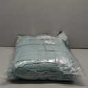 POMIU Rocking Chair Cushions Sets Indoor Office & Dining Chairs (Aqua Blue)