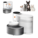 Potaroma Smart Wireless Pet Water Fountain, No Filter, 3.5L Large Capacity, Rechargeable Automatic Water Dispenser for Cats and Small Dogs, Wastewater Separation Always Fresh Water