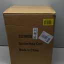 Garden Hose Reel Cart, Hold Up to 75 Ft of 5/8 Inch Hose, Water Hose Reel Cart with Wheels, Mobile Hose Reel Cart For Car Washing, Garden Watering, Outside Use