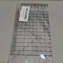 Slotted Quilting Ruler Durable Patchwork Ruler Transparent DIY Craft Cutting Ruler Template for Designer Pattern Maker