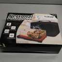 Lunch Bags Built-in Heating Plate - 3-In-1 Portable Electric Lunch Box Works in Car/Truck Lighter Ports and Wall Outlets,12V/24V/110V Mini Oven Food Warmer,Heated for Office Travel Work Meal Reheating (Black)