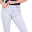 Rekucci Women's Secret Figure Premium Lux Denim Bootcut Pull-On Jean