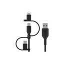Belkin 24 Watt Dual USB Car Charger - 2 12W USB A Ports with Fast Charging for Apple iPhone 14, 14 Pro, 14 Pro Max, iPhone 13, 13 Pro, 13 Pro Max, Samsung Galaxy, AirPods & More - USB-C Charger
