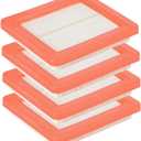 17211-Z8B-901 Air Filter, 4 Pack HRX217 Air Filter for Honda GCV160LA1 GCV190LA Engine Harmony II HRR216 HRR216K9VKAA HRS216 HRN216 Walk Behind Mower