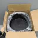 Tuanse 15 Pack Recessed Light Cover for Attic Insulation, Fire Resistant Can Covers for 6 Inch Lighting Fixtures, 8.6 x 8.6 x 2.9 Inch, Reduce Heat Loss & Air Leakage, Easy Install (Black)