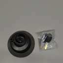 Water Locking Cap, 1 PC RV Fresh Water Locking Cap Replacement, RV Water Filler with Lock Compatible with Most Camping Trailer RV (Black)