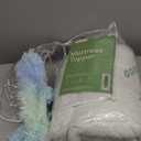 Ultra Soft Full Size Mattress Topper - Viscose Made from Bamboo Pillow Top Mattress Pad for Back Pain Relief - Naturally Cooling for Hot Sleepers, Green