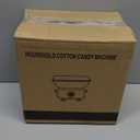 Cotton Candy Machine for Kids & Family, Mini Cotton Candy Maker with 10 Sticks & Sugar Scoop, Home Birthday Family Party Christmas Gift