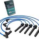 8.2MM High Performance Spark Plug Wires Compatible With Ford Taurus Mercury Sable 3.0L V6 2001-2005 GAS DOHC (Not For OHV)