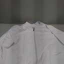 Scrub Jackets for Woman, Zip Front Nurse Jacket, 4-Way Stretch Fabric with Four Pockets Large