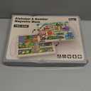 Magnetic Maze 2 in 1 Double Side Color and Number Maze Alphabet Puzzle Board for 3-5 Boys and Girls Kids Montessori Educational Toys (Zoo, One Size)