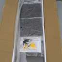 WOPITUES Floating Shelves for Wall 24 inch with Cube Shelf, Wall Shelves with Metal Rail for Decor, Bathroom Organizers and Storage, Over Toilet Shelves for Bathroom, Toilet Paper-Black (23.6 inch)