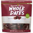 Natures Eats Whole Pitted Dates - Non-GMO, Gluten-Free, Vegan, Kosher Dried Fruits, Naturally Sweet Source of Fiber, Healthy Snacks for Adults & Kids - 16 oz (EXP 07/31/26)