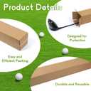 Golf Club Shipping Box 4x4x40 Inch, 10 PCS Tall Corrugated Cardboard Boxes, Long Storage Box for Shipping Packaging Moving Mailing